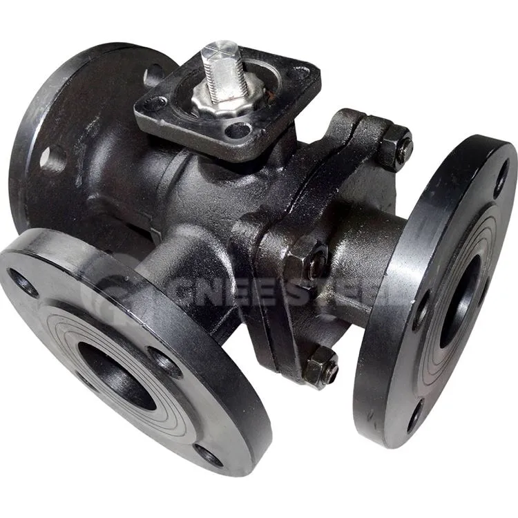 3-smerni kovinski krogelni ventil