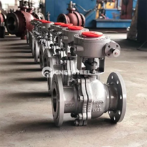 Končni prirobnica krogličnega ventila