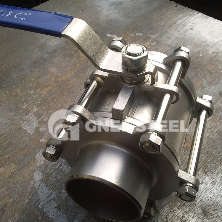 Kroglični ventil s čelnim varjenjem