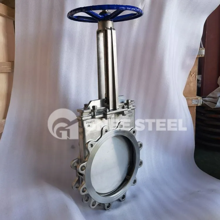 Nožasti zaporni ventil iz ogljikovega jekla