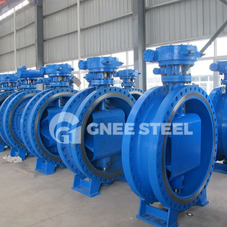 Koncentrični loputni ventil s prirobnico