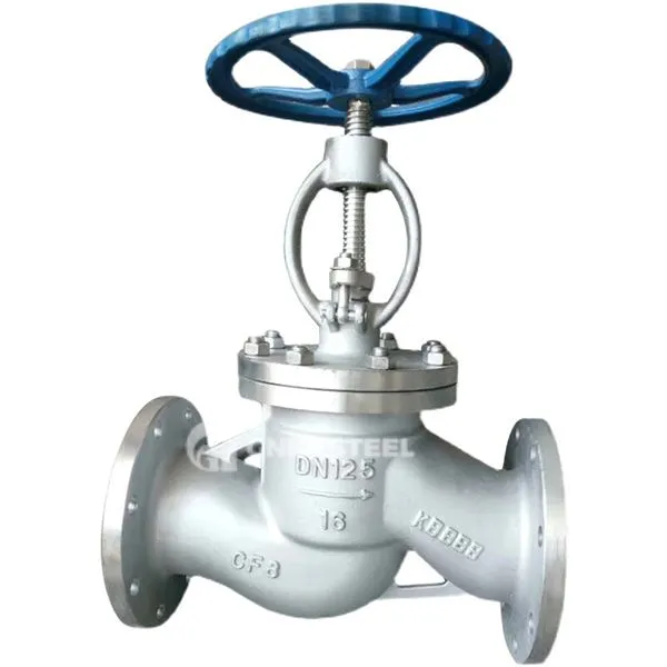 Korozijsko odporne ventile na globusu