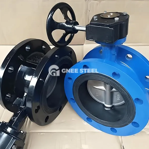 Dvojni odmik metuljskih ventilov