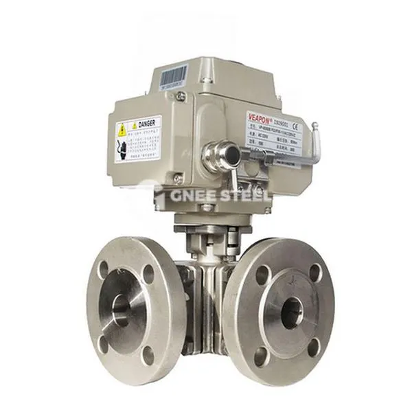 Electric 3- Way žogični ventili