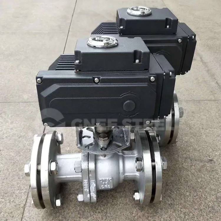 Kroglični ventil z električnim pogonom