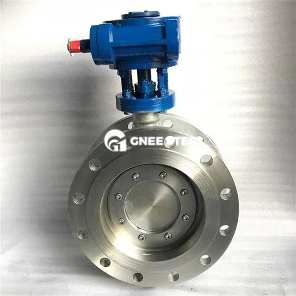 Dvojna prirobnica visokozmogljiva ventil metulja