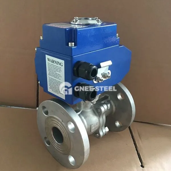 Kroglični ventil segmente prirobnice