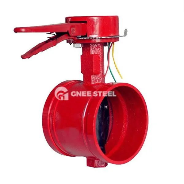 Žleb za ventil metulja