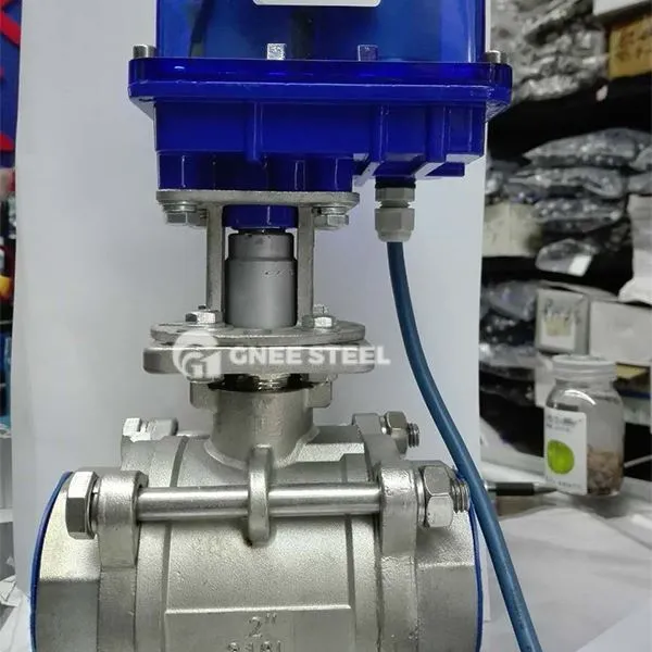 Električni kroglični ventil z visokim tlakom