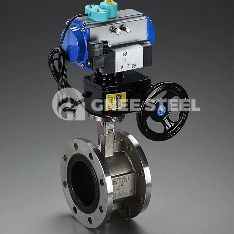 Pnevmatski krmilni loputni ventil