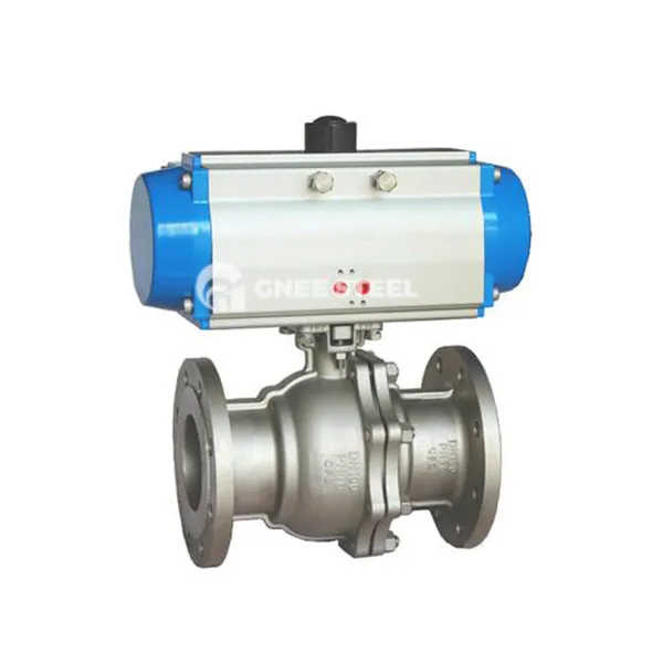 Pnevmatični plavajoči kroglični ventili