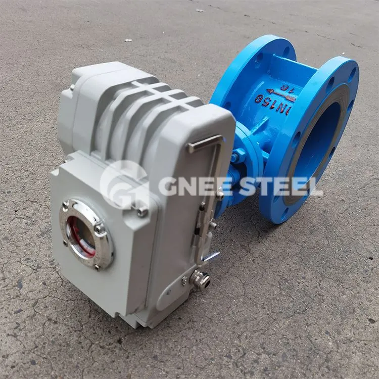 Pnevmatski trojni metuljni ventil