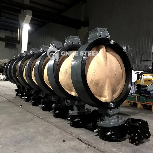 Semi vlečen metuljski ventil