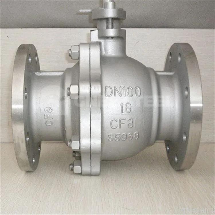 Plavajoči krogelni ventil z zgornjim vstopom