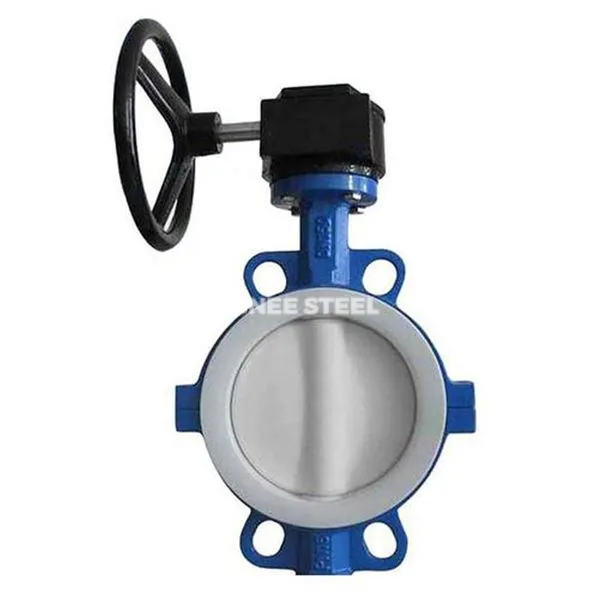 Ventil za metulj v slogu rezin