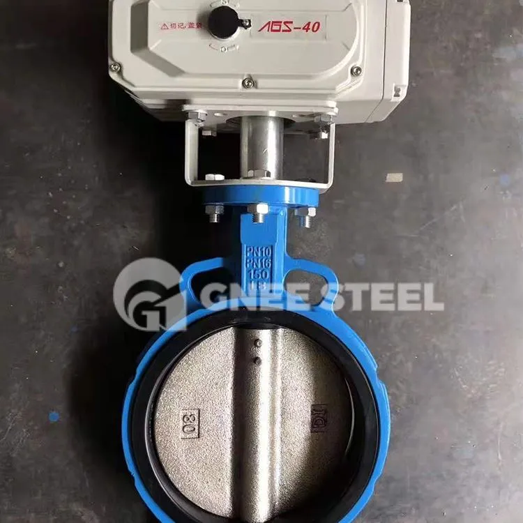 Motoriziran metuljni ventil tipa Wafer